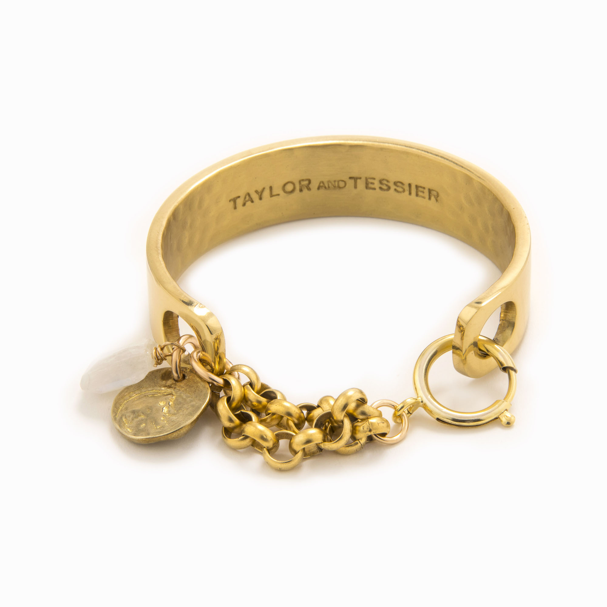 Featured image for “Cava Brass Bracelet”