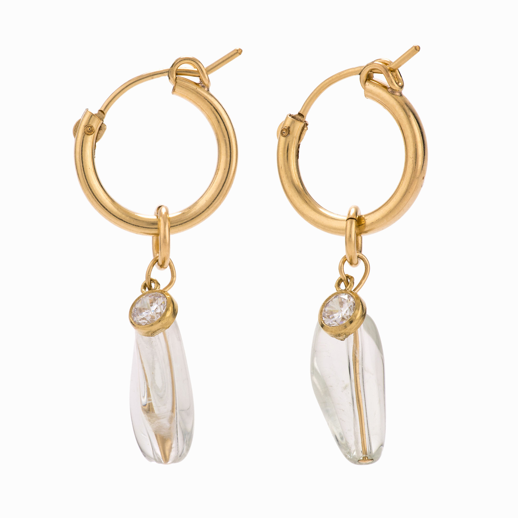 Featured image for “Beck Quartz Earrings”