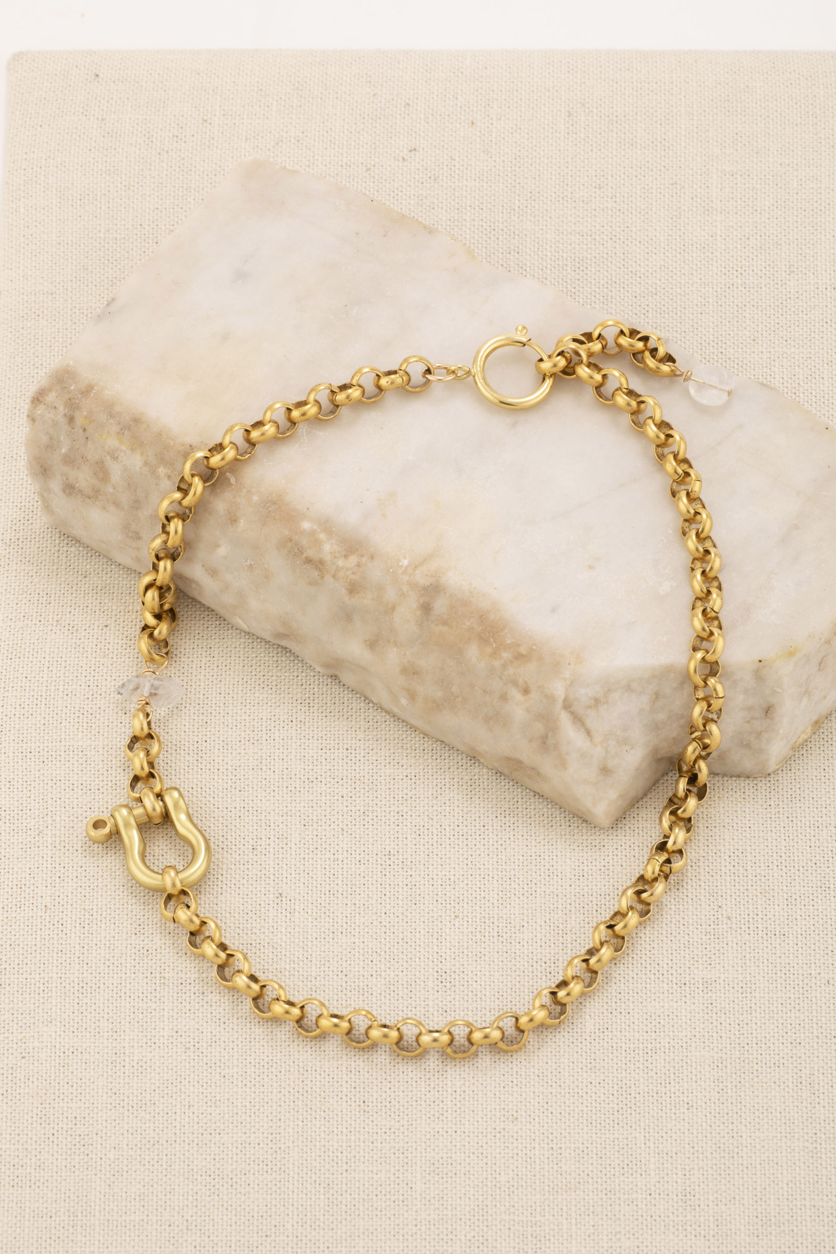 Montana Brass Necklace