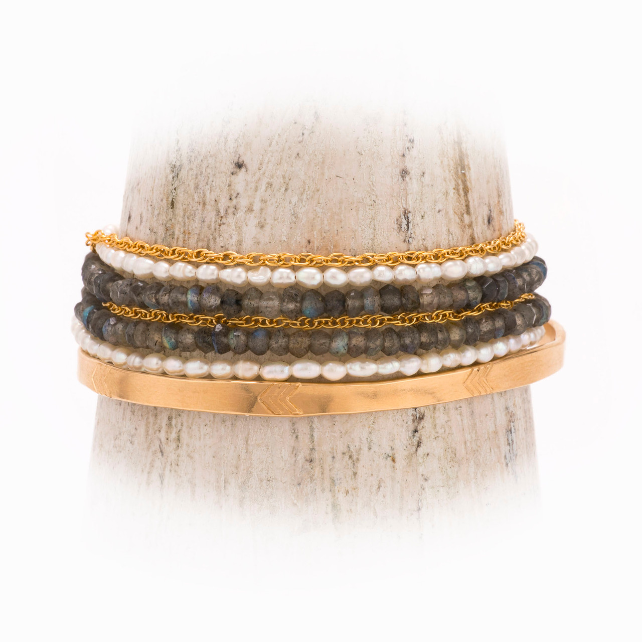 Zara Wire Wrap Bracelet