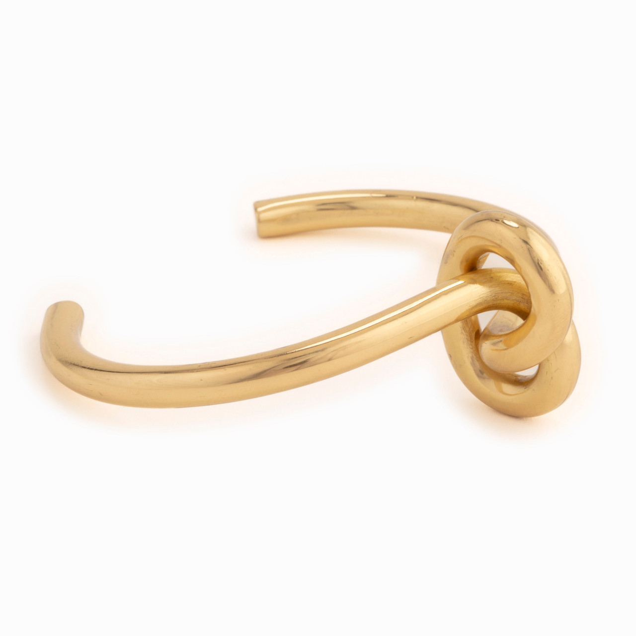 Brass Knot Cuff