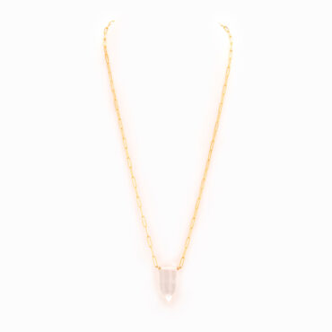 Power Piece Gold Necklace