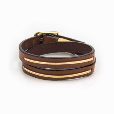 Cerberus Leather Bracelet
