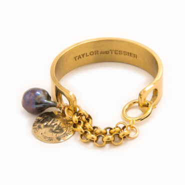 Astro Brass Bracelet