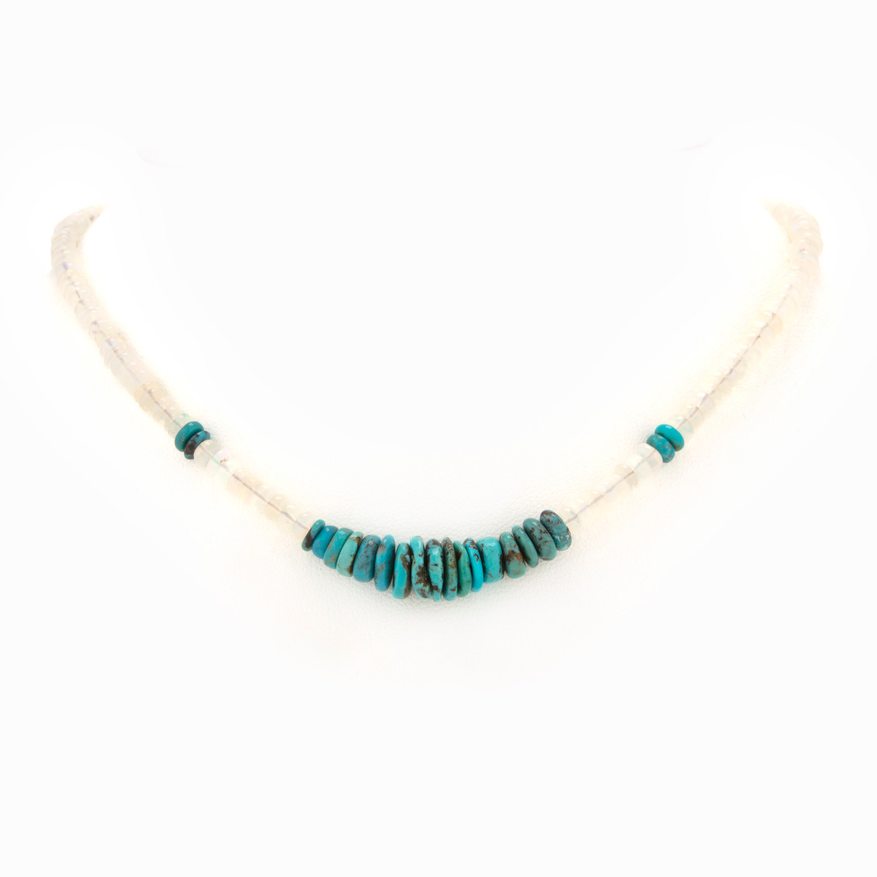 Casos Opal and Turquoise Necklace