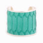 Large Turquoise Silver Cuff