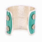 Large Turquoise Silver Cuff