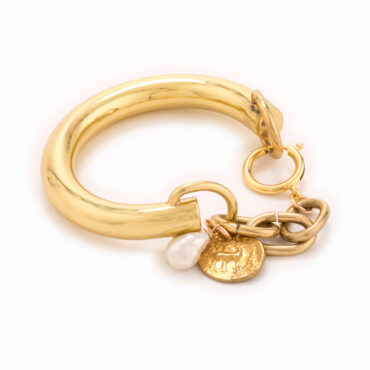 Juno Brass Bracelet
