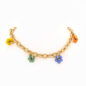 Daisy Chain Brass Necklace
