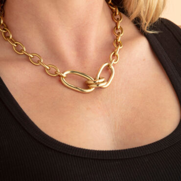 Chunky Brass Chain Link