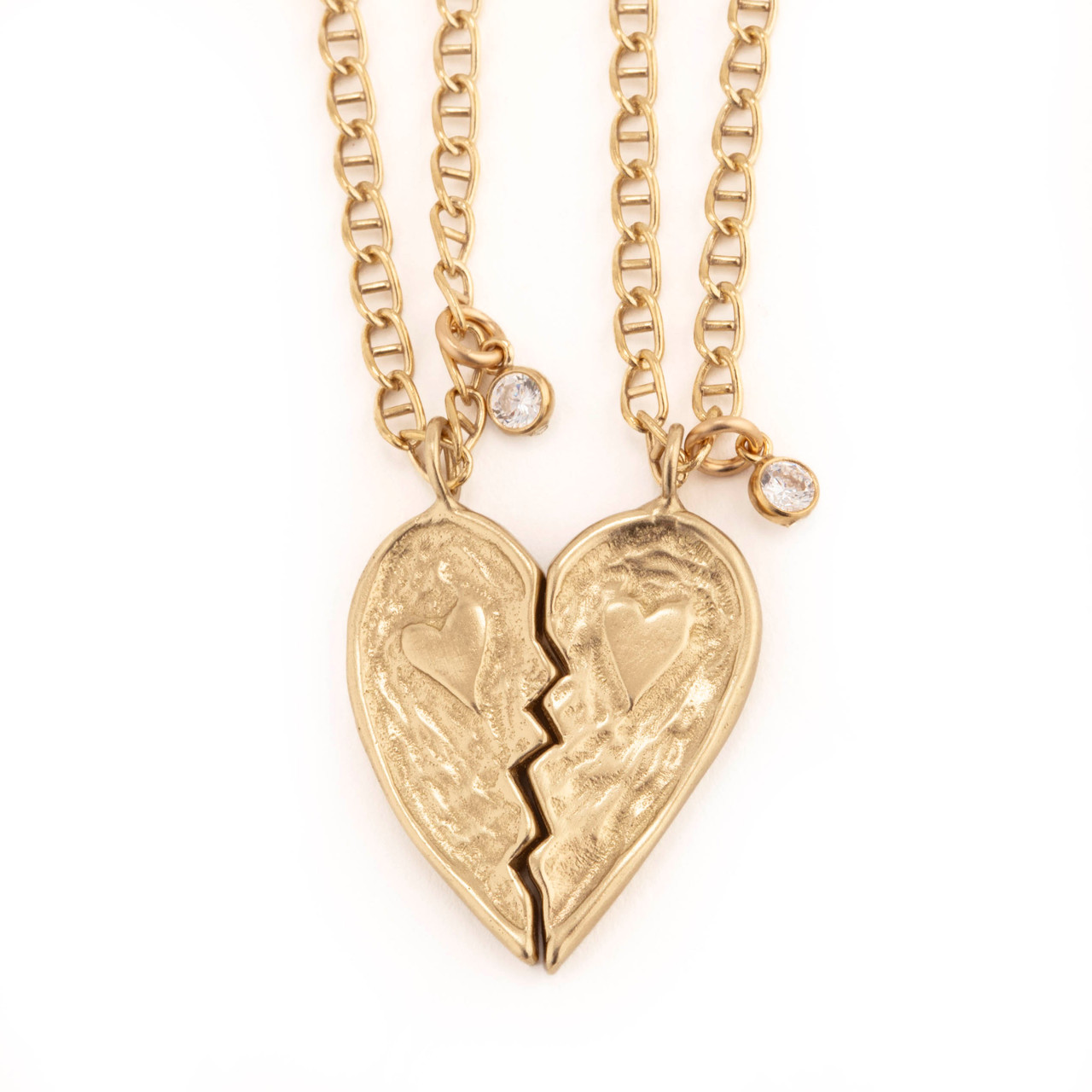 Friendship Heart Delicate Necklace