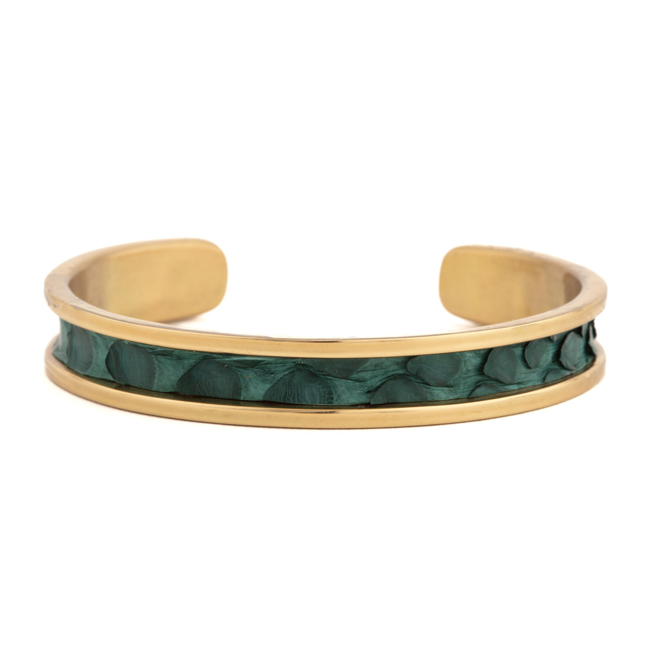 Small Pine Gold Cuff