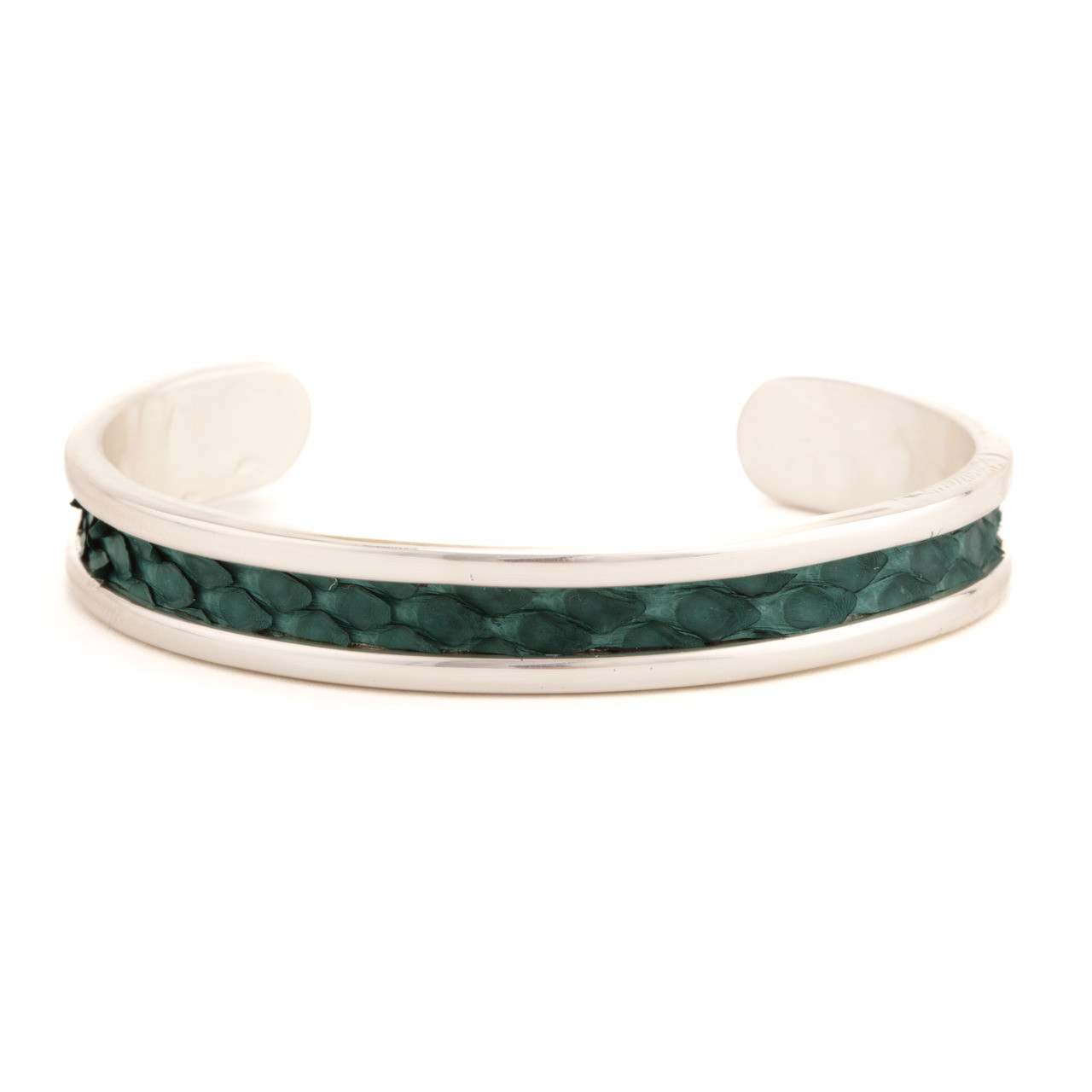 Small Pine Silver Cuff