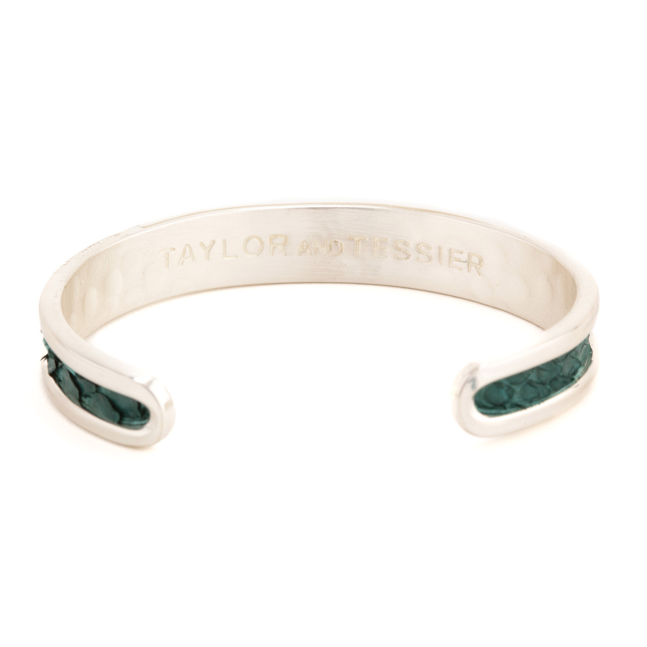 Small Pine Silver Cuff